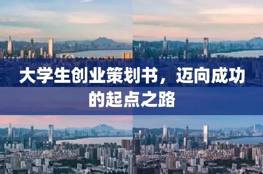 大学生创业策划书，迈向成功的起点之路