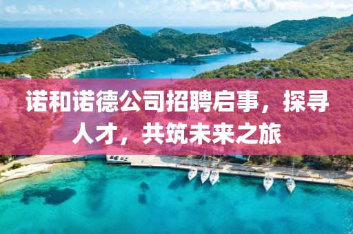 诺和诺德公司招聘启事，探寻人才，共筑未来之旅