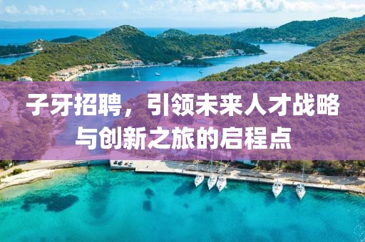 子牙招聘，引领未来人才战略与创新之旅的启程点