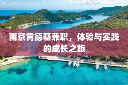 南京肯德基兼职，体验与实践的成长之旅